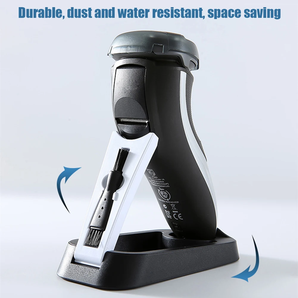 ABS Shaver Holder Folding Non-slip Water Drainage Shaver Base Stand For Most Electric Shaver With Hair Cleaning Brushes 30E
ABS Shaver Holder Folding Non-slip Water Drainage Shaver Base Stand For Most Electric Shaver With Hair Cleaning Brushes 30E