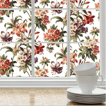Blooming Flowers Pattern Window Film Static Cling Privacy Protection Removabe Heat Control Window Door Table Cabinet Decoration
Blooming Flowers Pattern Window Film Static Cling Privacy Protection Removabe Heat Control Window Door Table Cabinet Decoration