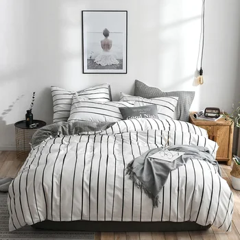 Home Bedding Set Fashion Simple Style Bedding Sets Bed Linen Duvet Cover Flat Sheet Bedding Set Winter Full King Single Queen
Home Bedding Set Fashion Simple Style Bedding Sets Bed Linen Duvet Cover Flat Sheet Bedding Set Winter Full King Single Queen