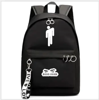New Billie Eilish Backpacks Women/Men's School Bags Laptop Capacity Travel Bags Teenage Notebook Mochila Escolar
New Billie Eilish Backpacks Women/Men's School Bags Laptop Capacity Travel Bags Teenage Notebook Mochila Escolar