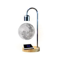 Moon Light Magnetic Levitation Floating Lamp Novelty Lighting LED Night Light With Wireless Charging Magnetic Lamp Decoration
Moon Light Magnetic Levitation Floating Lamp Novelty Lighting LED Night Light With Wireless Charging Magnetic Lamp Decoration