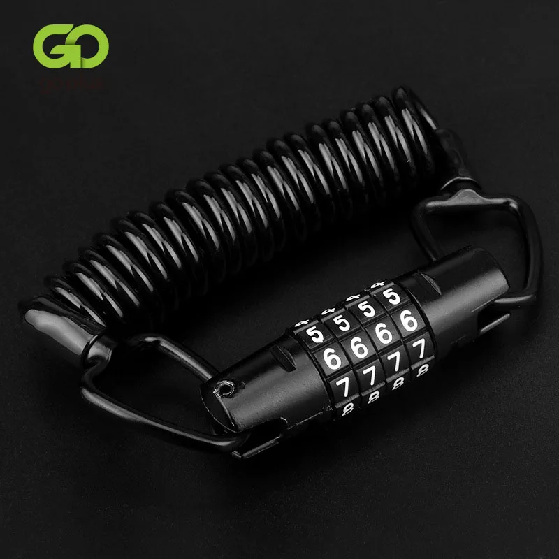 GO PLUS Motorcycle Helmet Lock bicycle lock Telescopic Cable Anti-theft 4 Digit Password Combination Helmet Code Lock
GO PLUS Motorcycle Helmet Lock bicycle lock Telescopic Cable Anti-theft 4 Digit Password Combination Helmet Code Lock
