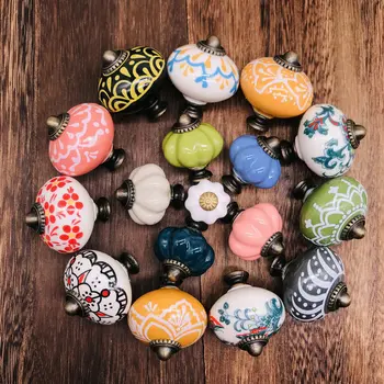 Colorful Ceramic Cabinet Handles 25-40mm American style Kitchen Cupboard Door Pulls Drawer Knobs Single Furniture Hardware
Colorful Ceramic Cabinet Handles 25-40mm American style Kitchen Cupboard Door Pulls Drawer Knobs Single Furniture Hardware