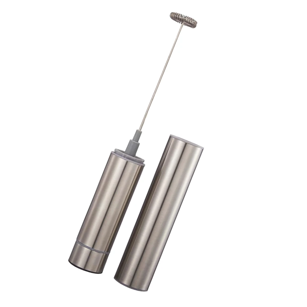 Electric Handheld Milk Frother Single Spring Whisk Head Coffee Maker Tools Electric Handheld Milk Frother Single Spring Whisk Head Coffee Maker Tools