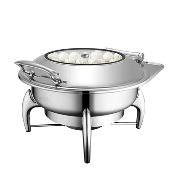 6L Stainless Steel Buffet Chaffing Stove Pot Buffet Boiler With Glass Cover Advanced Meal Stove Hotpot Restaurant Equipment
6L Stainless Steel Buffet Chaffing Stove Pot Buffet Boiler With Glass Cover Advanced Meal Stove Hotpot Restaurant Equipment