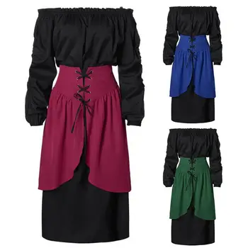 svadebnie platya Ms. Shoulder Long Sleeve Strap Contrast Cosplay Vintage Medieval Dress платте вечергее длинное
svadebnie platya Ms. Shoulder Long Sleeve Strap Contrast Cosplay Vintage Medieval Dress платте вечергее длинное