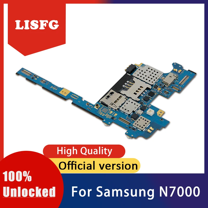 Good Working 100% Unlocked motherboard for Samsung Galaxy Note 1 N7000 With Android system Replacement Tested logic Mainboard
Good Working 100% Unlocked motherboard for Samsung Galaxy Note 1 N7000 With Android system Replacement Tested logic Mainboard