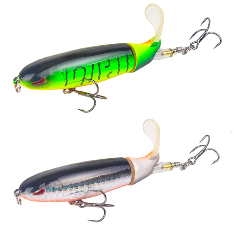 SUFFYU 1PCS Whopper Popper 10cm/14cm Fishing Lure Artificial Bait Hard Plopper Soft Rotating Tail Fishing Tackle Geer Pesca
SUFFYU 1PCS Whopper Popper 10cm/14cm Fishing Lure Artificial Bait Hard Plopper Soft Rotating Tail Fishing Tackle Geer Pesca