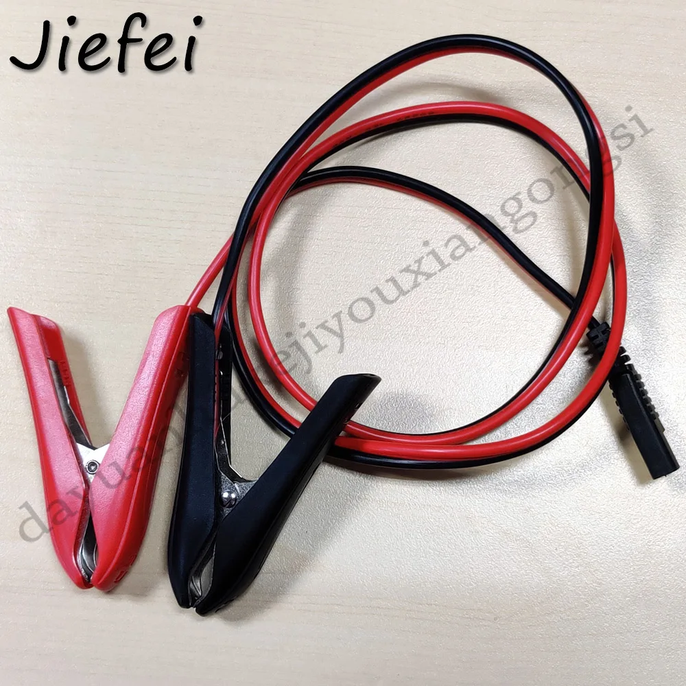 100Pcs New high quality SAE Male to Alligator Clips Battery 2 Pole Plug Connector Cable Cord for Car Solar Conversion 14AWG 1m
100Pcs New high quality SAE Male to Alligator Clips Battery 2 Pole Plug Connector Cable Cord for Car Solar Conversion 14AWG 1m