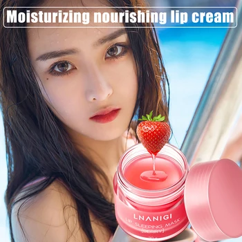 Moisturizing Lip Care Cover Strawberry Extract Nourishing Sleeping Repair Moisturizing Lip Film SK88
Moisturizing Lip Care Cover Strawberry Extract Nourishing Sleeping Repair Moisturizing Lip Film SK88