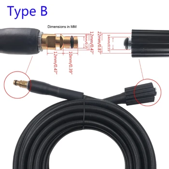 6~10m High Pressure Water Cleaning Hose Pipe Cord Pressure Washer Hose Car Wash R2LC
6~10m High Pressure Water Cleaning Hose Pipe Cord Pressure Washer Hose Car Wash R2LC