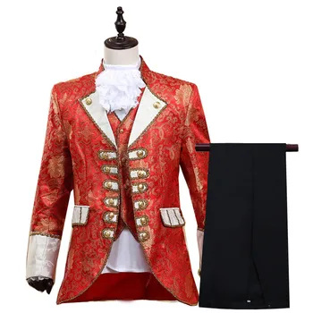 The Latest Vintage Court New Tricks Men's Suits Performances Parties Festivals Exquisite Workmanship Parent-child Outfits
The Latest Vintage Court New Tricks Men's Suits Performances Parties Festivals Exquisite Workmanship Parent-child Outfits