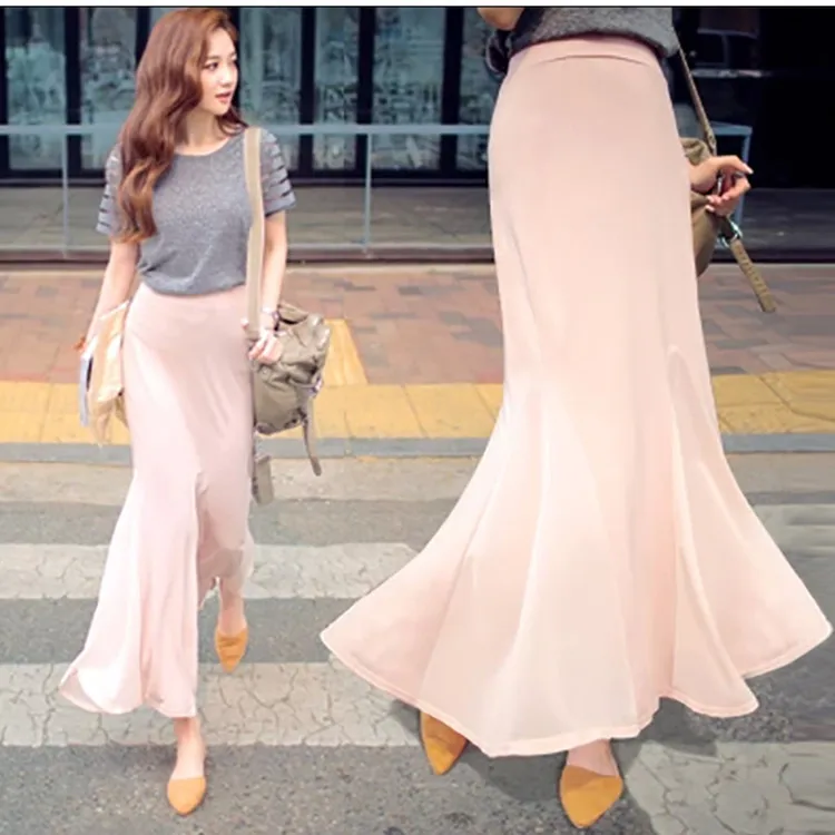 Summer Women's New Style Slim Fit Skirt Europe And America Popular Models Modal Joint Big Hemline Fishtail Skirt
Summer Women's New Style Slim Fit Skirt Europe And America Popular Models Modal Joint Big Hemline Fishtail Skirt