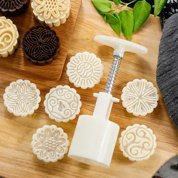 16pcs Flower Shaped Mooncake Mold Hand Pressure Fondant Moon Cake Decorating Tools Cookie Cutter Pastry Baking Tool
16pcs Flower Shaped Mooncake Mold Hand Pressure Fondant Moon Cake Decorating Tools Cookie Cutter Pastry Baking Tool