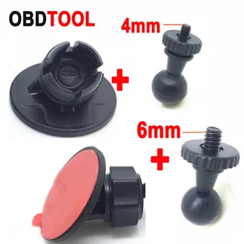 4mm and 6mm Screw Head Recorder Bracket with Circle Base Double-sided Adhesive Stick Car DVR Holder GPS Camera Sticker Mount
4mm and 6mm Screw Head Recorder Bracket with Circle Base Double-sided Adhesive Stick Car DVR Holder GPS Camera Sticker Mount