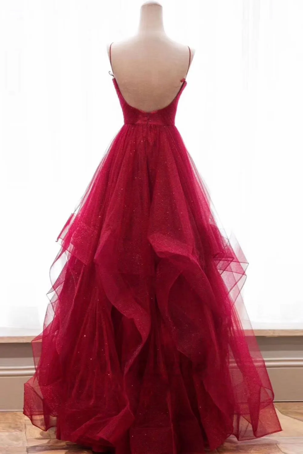 Sparkle Fabric Spaghetti Straps Dinner Dress Unique A-line Women Formal Evening Gown robe de soiree
Sparkle Fabric Spaghetti Straps Dinner Dress Unique A-line Women Formal Evening Gown robe de soiree