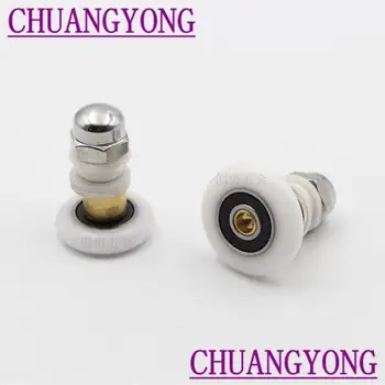 Arc bathroom shower pulley vintage glass sliding door pulley wheel hanging round single eccentric bathroom accessories
Arc bathroom shower pulley vintage glass sliding door pulley wheel hanging round single eccentric bathroom accessories