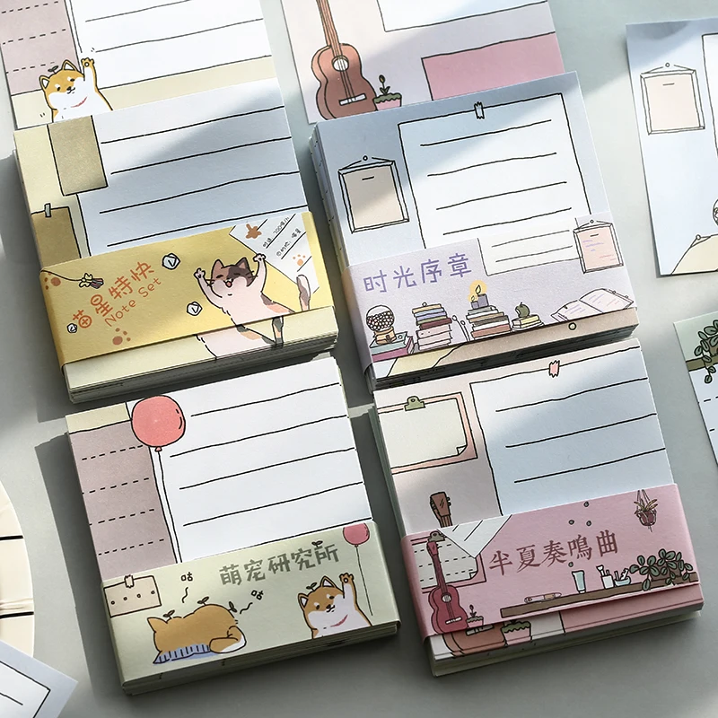 Cute pet cat research institute series Sticky Notes Memo Pad Diary Stationary Flakes Scrapbook Decorative Cute N Times Sticky
Cute pet cat research institute series Sticky Notes Memo Pad Diary Stationary Flakes Scrapbook Decorative Cute N Times Sticky