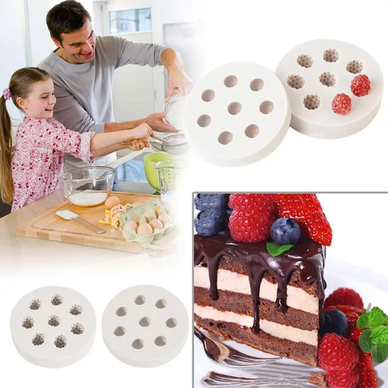 Silicone Fondant Mold 3D Fruit Berry Raspberry Blueberry Cake Decor Chocolate Sugarcraft Mould Kitchen Baking Tools Cocina
Silicone Fondant Mold 3D Fruit Berry Raspberry Blueberry Cake Decor Chocolate Sugarcraft Mould Kitchen Baking Tools Cocina