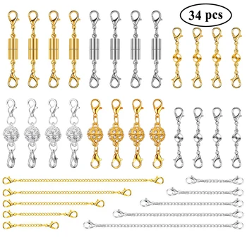 Necklace Extension Buckle (34) Jewelry Accessories DIY Accessories Magnetic Buckle Cylindrical Sphere
Necklace Extension Buckle (34) Jewelry Accessories DIY Accessories Magnetic Buckle Cylindrical Sphere