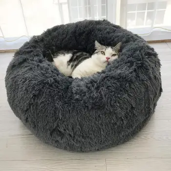 1PCS Cloth Soft Pet Bed Round Cat Winter Warm Sleeping Bag Washable Puppy Cushion Mat Cama Para Cachorro Portable Cat Supplies 
1PCS Cloth Soft Pet Bed Round Cat Winter Warm Sleeping Bag Washable Puppy Cushion Mat Cama Para Cachorro Portable Cat Supplies
