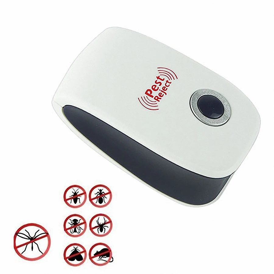 AC100-240V Multifunctional Ultrasonic Anti Mosquito Insect Repeller Mouse Cockroach Pest Reject Repellent Equipment
AC100-240V Multifunctional Ultrasonic Anti Mosquito Insect Repeller Mouse Cockroach Pest Reject Repellent Equipment