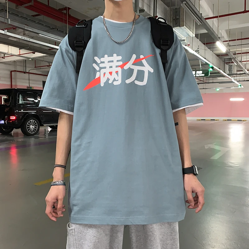 Designer Original Chinese Letter Printed T Shirts Meaning Test Grade A Loose Fit Funny Teens Clothes Student's Streetwear Tees
Designer Original Chinese Letter Printed T Shirts Meaning Test Grade A Loose Fit Funny Teens Clothes Student's Streetwear Tees