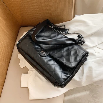2020 autumn and winter new female bag soft surface ladies bag fashion chain bag leisure big bag messenger bag lady handbag 
2020 autumn and winter new female bag soft surface ladies bag fashion chain bag leisure big bag messenger bag lady handbag