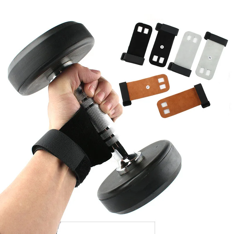 Перчатки для поднятия тяжестей фитнеса тренажерного зала рукоятка из