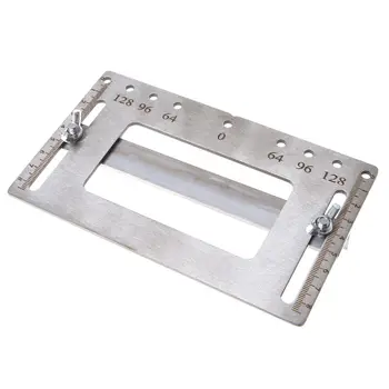 Cabinet Door Handle Artifact Auxiliary Punch Locator Template Wood Drilling Holes Guide Hardware With Degree Scale 
Cabinet Door Handle Artifact Auxiliary Punch Locator Template Wood Drilling Holes Guide Hardware With Degree Scale