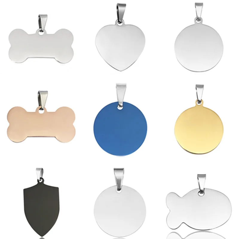 Stainless Steel Pet Dog Tag Cat Tag Customizable Titanium Steel Tag Pendant Pendant Metal Pet Tag Identity Tag Pet Accessories
Stainless Steel Pet Dog Tag Cat Tag Customizable Titanium Steel Tag Pendant Pendant Metal Pet Tag Identity Tag Pet Accessories