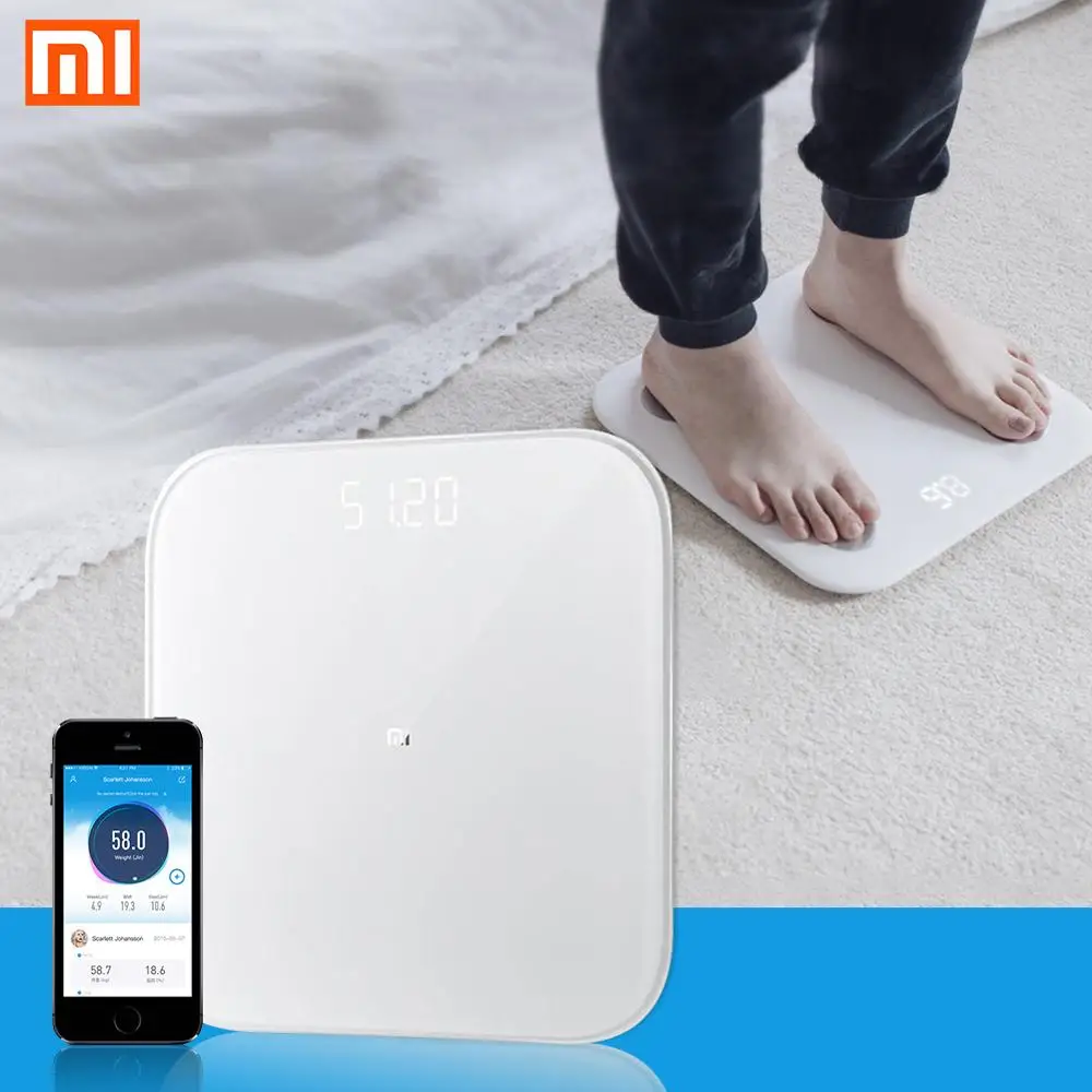 Original Xiaomi Smart Weighing Scale 2 Bluetooth 5.0 Mifit APP Control Precision Health Weight Scale LED Display Digital Scale
Original Xiaomi Smart Weighing Scale 2 Bluetooth 5.0 Mifit APP Control Precision Health Weight Scale LED Display Digital Scale