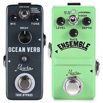 2Pcs Guitar Effect Pedal Classic Analog Chorus Effect Pedal True Bypass - Ln-304 Ensemble & Lef-3800 Ocean Verb
2Pcs Guitar Effect Pedal Classic Analog Chorus Effect Pedal True Bypass - Ln-304 Ensemble & Lef-3800 Ocean Verb