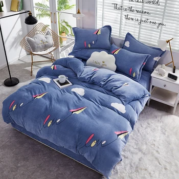Bedding Set include Flat Sheet and Duvet Cover and Pillowcase/Cushion Cover Microfiber Fleece Flannel Comfortable Russian Size
Bedding Set include Flat Sheet and Duvet Cover and Pillowcase/Cushion Cover Microfiber Fleece Flannel Comfortable Russian Size