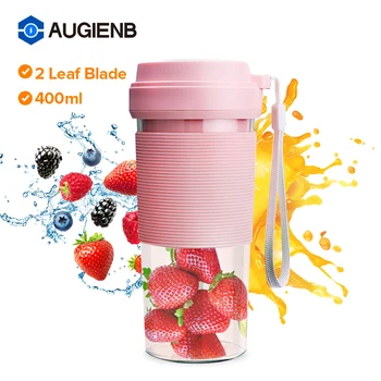 400ml Portable Electric Juicer Machine Usb Mixer Smoothie Blender Mini Food Processor Personal Blender Cup Juice Blenders
400ml Portable Electric Juicer Machine Usb Mixer Smoothie Blender Mini Food Processor Personal Blender Cup Juice Blenders