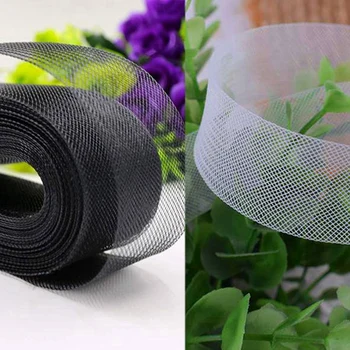 50mm 50Yards Flat Stiff Plain Mesh Braid For Sewing Accessories
50mm 50Yards Flat Stiff Plain Mesh Braid For Sewing Accessories