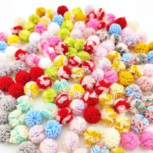 50Pcs/Lot about 15mm Appliques For children's Crafts Colorful Elastic Mesh Flower Ball for Sewing DIY Headwear Hair Clip
50Pcs/Lot about 15mm Appliques For children's Crafts Colorful Elastic Mesh Flower Ball for Sewing DIY Headwear Hair Clip