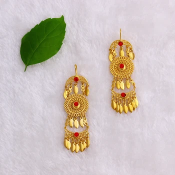 Performer Dubai Bohemia 24 k Yellow Fine Solid gold Filled Dangle Earring With Red Zircon CZ Vintage Ethnic African Earring
Performer Dubai Bohemia 24 k Yellow Fine Solid gold Filled Dangle Earring With Red Zircon CZ Vintage Ethnic African Earring