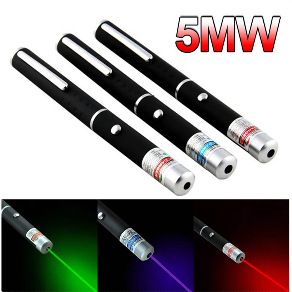 Green laser pointer 5mW high power green/red/purple blue Powerful 405nm 530nm 650nm Mini | Спорт и развлечения