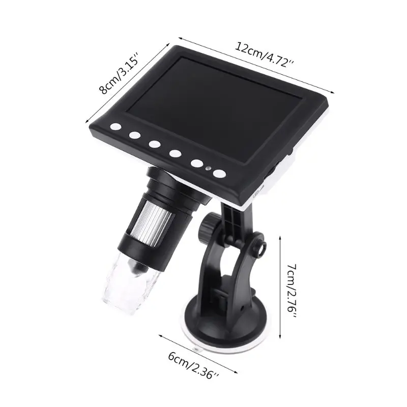 1000X Digital Microscope Magnifier Video Camera 4.3\" LCD lectronic Stereo USB Endoscope Camera Rechargeable Microscope
1000X Digital Microscope Magnifier Video Camera 4.3\" LCD lectronic Stereo USB Endoscope Camera Rechargeable Microscope