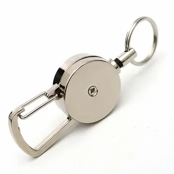 Retractable Key Ring ID Badge Metal Lanyard Name Tag Card Holder Recoil Reel Belt Clip School Office Supplies
Retractable Key Ring ID Badge Metal Lanyard Name Tag Card Holder Recoil Reel Belt Clip School Office Supplies