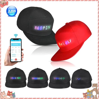 Party LED Light Hat Bluetooth LED Hat Programmable Scrolling Message Display Board Baseball Cap Self-editing Cap Dropshipping
Party LED Light Hat Bluetooth LED Hat Programmable Scrolling Message Display Board Baseball Cap Self-editing Cap Dropshipping