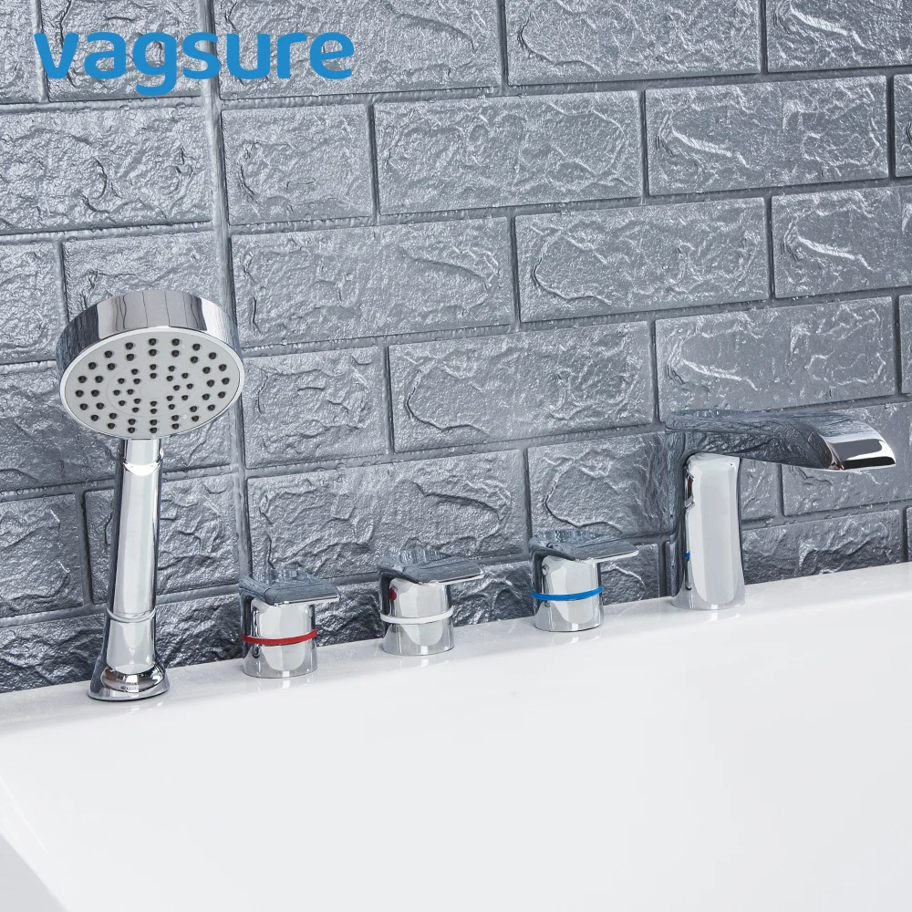 Silver Brass 2 way Waterfall Massage Tub Mixer Set Mirror Face Cold&Hot Water Bathtub Mixer Tap Three Handles Faucet Bathroom
Silver Brass 2 way Waterfall Massage Tub Mixer Set Mirror Face Cold&Hot Water Bathtub Mixer Tap Three Handles Faucet Bathroom