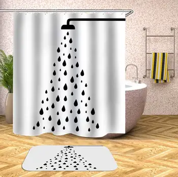 35 Striped Shower Curtain Geometric Plaid Print Waterproof Bath Curtains for Bathroom Bathtub Bathing Cover Large Wide
35 Striped Shower Curtain Geometric Plaid Print Waterproof Bath Curtains for Bathroom Bathtub Bathing Cover Large Wide