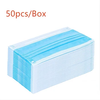 50 Pcs / Pack Disposable Face Mask Anti-foaming Splash Proof PM2.5 Dust Anti Fog Filter Breathing Protective Mask
50 Pcs / Pack Disposable Face Mask Anti-foaming Splash Proof PM2.5 Dust Anti Fog Filter Breathing Protective Mask