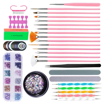 1 Set Complete Manicures Tool Kit Nail File Manicure Pen Set Professional Nail File Brush Kit Colored Drawing Pen File Kit Nail
1 Set Complete Manicures Tool Kit Nail File Manicure Pen Set Professional Nail File Brush Kit Colored Drawing Pen File Kit Nail