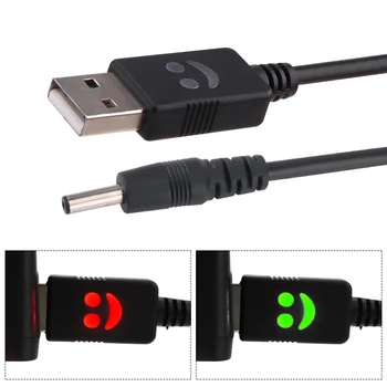 1m 3ft USB Cable Output 4.2V Input 12V 24V 2.5mm USB Charger Cord Headlight Flashlight Charging Cable Line Smile Face
1m 3ft USB Cable Output 4.2V Input 12V 24V 2.5mm USB Charger Cord Headlight Flashlight Charging Cable Line Smile Face