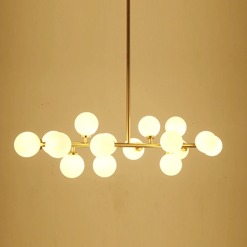 Gold/Black 16Heads Magic Bean LED Modern Art Glass Pendant Light for Kitchen Diningroom Fixtures Industriel Iron Retro Lighting
Gold/Black 16Heads Magic Bean LED Modern Art Glass Pendant Light for Kitchen Diningroom Fixtures Industriel Iron Retro Lighting