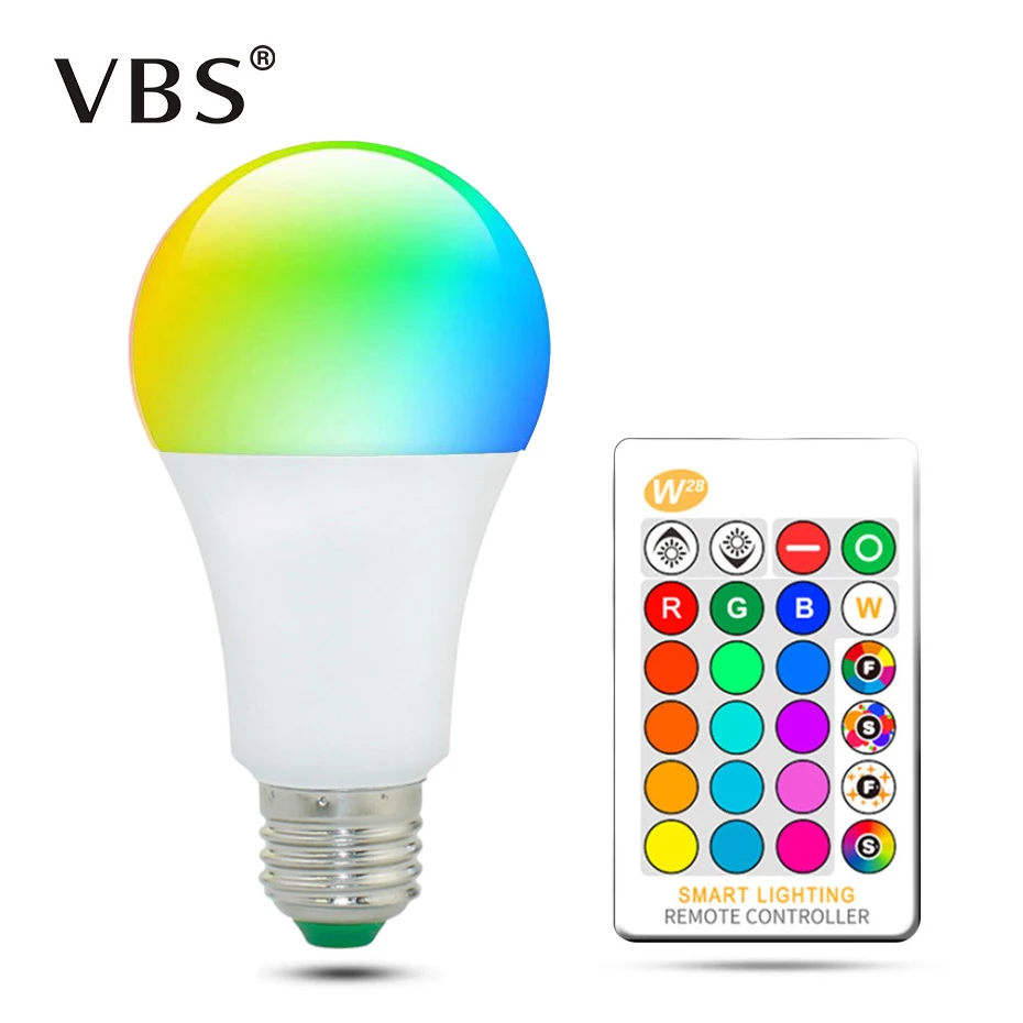 E27 Color LED Light Bulb RGB Dimmable Color Changing Bulbs 5W 10W 15W Smart LED Light Bulbs With RC for Party Holiday Bed lamp
E27 Color LED Light Bulb RGB Dimmable Color Changing Bulbs 5W 10W 15W Smart LED Light Bulbs With RC for Party Holiday Bed lamp