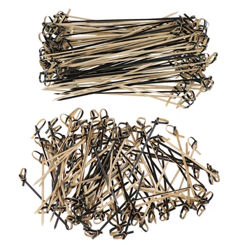 100pcs Disposable Twisted Ends Knotted Cocktail Bamboo Picks for Cocktail Party Food Drink Barbeque Snacks Club tableware
100pcs Disposable Twisted Ends Knotted Cocktail Bamboo Picks for Cocktail Party Food Drink Barbeque Snacks Club tableware